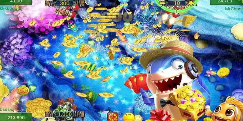 Trò bắn cá online vip đang cực nổi tại Xin88